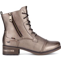 Schnürschuhe Mustang 1229-513 Goldfarben