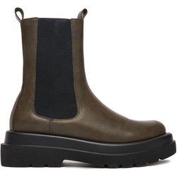Klassische Stiefeletten DeeZee 7223-1-OLIVE Grün