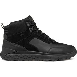 Schnürstiefeletten Geox U Spherica 4X4 B Abx U46FDB 0FF22 C9999 Schwarz