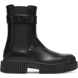 Stiefeletten Armani Exchange XW001634 AF17474 UC001 Schwarz