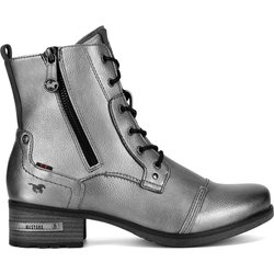 Schnürschuhe Mustang 1229-513 Silberfarben