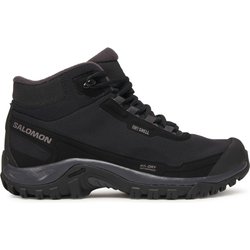 Trekkingschuhe Salomon Shelter Waterproof L47855000 Schwarz