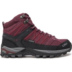 Trekkingschuhe CMP Rigel Mid Wmn Trekking Shoes Wp 3Q12946 Dunkelrot