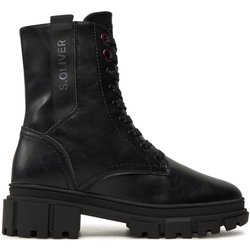 Schnürstiefeletten s.Oliver 5-25221-43 Schwarz