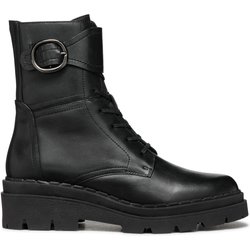 Schnürschuhe Geox D Felleny D46XEB 00043 C9999 Schwarz