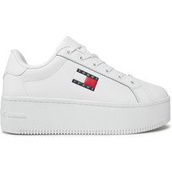 Sneakers Tommy Jeans Tjw Flatform Ess EN0EN02518 Weiß