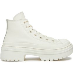 Schnürschuhe Converse Chuck Taylor All Star Lugged Heel Leather Platform A10370C Weiß