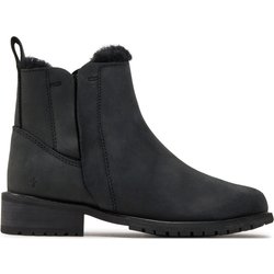 Klassische Stiefeletten EMU Australia Pioneer Leather W11692 Schwarz
