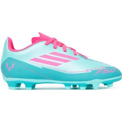 Fußballschuhe adidas F50 Club Messi Firm/Multi-Ground IH0932 Türkisfarben