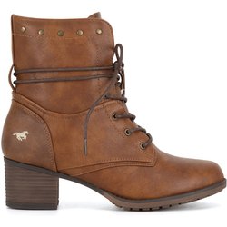 Schnürschuhe Mustang 1197-508 Braun