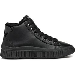 Schnürschuhe Geox J Laquinny Girl J46M3G 00085 C9999 S Schwarz