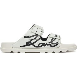 Pantoletten KARL LAGERFELD Kondo Tred KL80972 Weiß