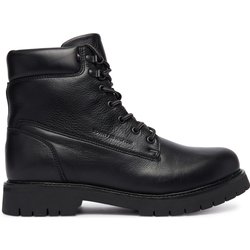 Schnürstiefeletten Tommy Hilfiger Flex Th Outdoor Rs FM0FM05600 Schwarz