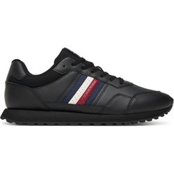 Sneakers Tommy Hilfiger New Runner Eva Stripes FM0FM05637 Schwarz