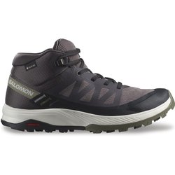 Trekkingschuhe Salomon Outrise Mid Gtx W GORE-TEX L47160700 Schwarz