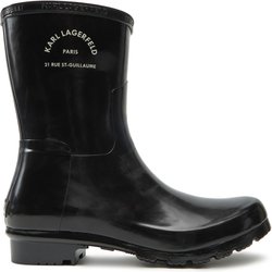 Gummistiefel KARL LAGERFELD KL47075S Schwarz