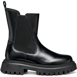 Schnürstiefeletten Geox J Maquinnens J56M6D 0CNNH C9999 D Schwarz