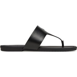 Zehentrenner Calvin Klein Jeans Flat Sandal Toepost Mg YW0YW01691 Schwarz
