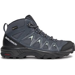 Trekkingschuhe Salomon X Braze Mid GORE-TEX L47181100 Schwarz