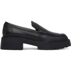 Slipper Calvin Klein Jeans Chunky Cupsole Ru Patch Lth YW0YW01862 Schwarz
