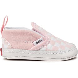 Sneakers aus Stoff Vans Slip-On V Crib VN0A2XSL04E1 Rosa