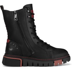 Schnürschuhe Mustang 1502-502 Schwarz
