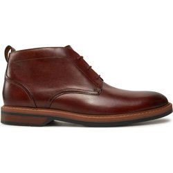 Schnürschuhe Clarks Aldwin Chukka 26178425 Braun