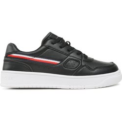 Sneakers Tommy Hilfiger Stripes Low Cut Lace-Up Sneaker T3X9-32848-1355 S Schwarz