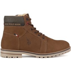 Schnürstiefeletten U.S. Polo Assn. POLY001M/DLT1 Braun