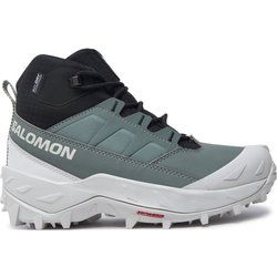 Trekkingschuhe Salomon Crosstrak Waterproof L47570400 Grün
