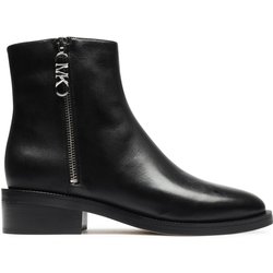 Stiefeletten MICHAEL Michael Kors Regan Leather 40F3RGME5L Schwarz