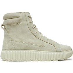 Schnürschuhe Geox D Graisy D46XFF 00022 C6738 Grau