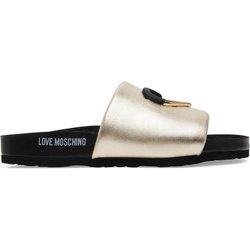 Pantoletten LOVE MOSCHINO JA28283G1MIF0900 Goldfarben