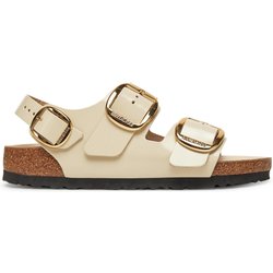 Sandalen Birkenstock Milano Big Buckle 1025395 Écru