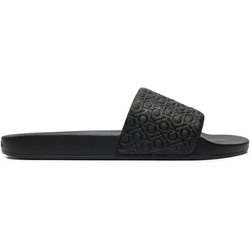 Pantoletten Calvin Klein Pool Slide Mono HM0HM01517 Schwarz