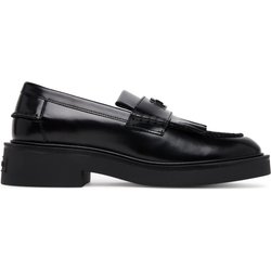 Slipper Tommy Jeans Tjw Fringes Loafer EN0EN02790 Schwarz