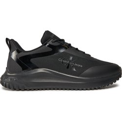 Sneakers Calvin Klein Jeans Eva Runner Low Lace Ml Mix YM0YM00968 Schwarz
