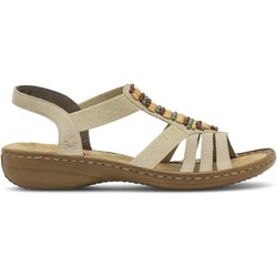Sandalen Rieker 60851-62 Beige
