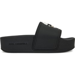Pantoletten KARL LAGERFELD Kondo Maxi KL80805A Schwarz