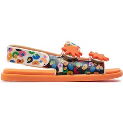 Sandalen Melissa Mini Melissa Estrelar + Fabula Inf 35720 Orange