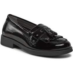 Halbschuhe Geox Jr Agata J4449A 00066 C9999 S Schwarz