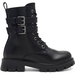 Schnürstiefeletten DeeZee CS5907-02 Schwarz