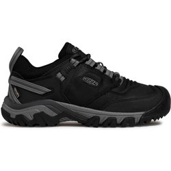 Trekkingschuhe Keen Ridge Flex Wp M 1024916 Schwarz