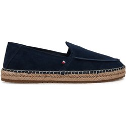 Espadrilles Tommy Hilfiger Hilfiger Flex Espa Suede Loafer FM0FM05392 Dunkelblau