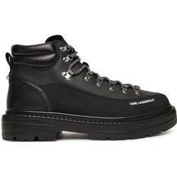 Schnürstiefeletten KARL LAGERFELD Miles KL10245 Schwarz