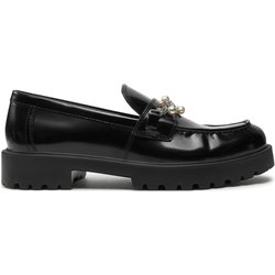 Slipper Tory Burch Embellished Classic Lug Loafer 165828 Schwarz