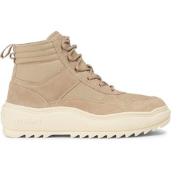 Schnürschuhe Tommy Jeans Tjm Mix Material Boot EM0EM01245 Khakifarben