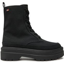 Stiefeletten Tommy Hilfiger FW0FW08200 Schwarz