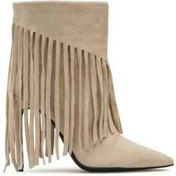 Cowboystiefel PINKO Olympe Tronchetto PE 23 BLKS1 100573 A0N8 Beige