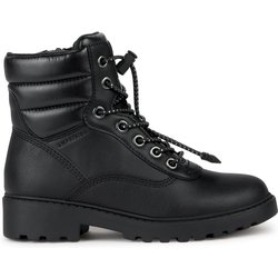 Schnürstiefeletten Geox J Casey Girl B Abx J367ZB 0BCLV C9999 D Schwarz